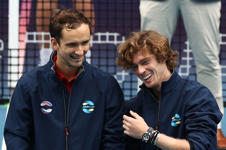 Стали известны дата и время матча Медведева и Рублёва на Итоговом турнире ATP
