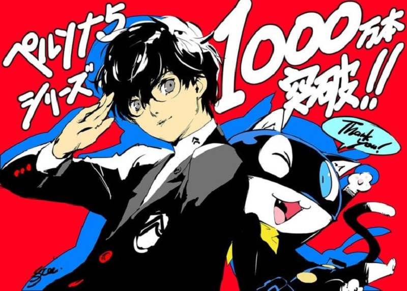 Продажи серии Persona 5 превысили 10 млн копий
