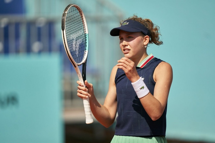 Эрика Андреева не смогла выйти в третий круг турнира в Клуж-Напоке
